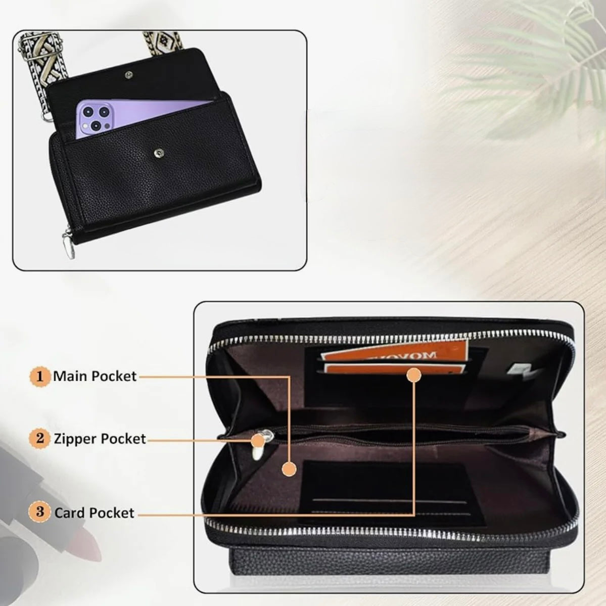 Slim Wallet Crossbody