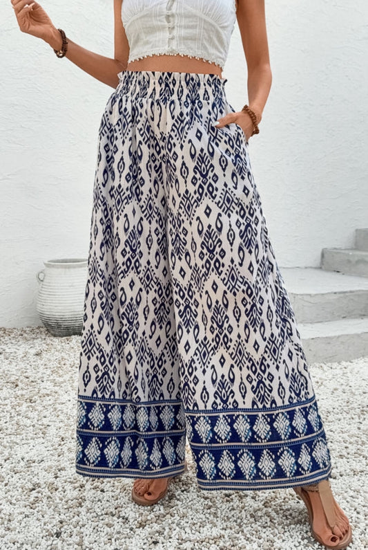 Boho Wide Leg Pants