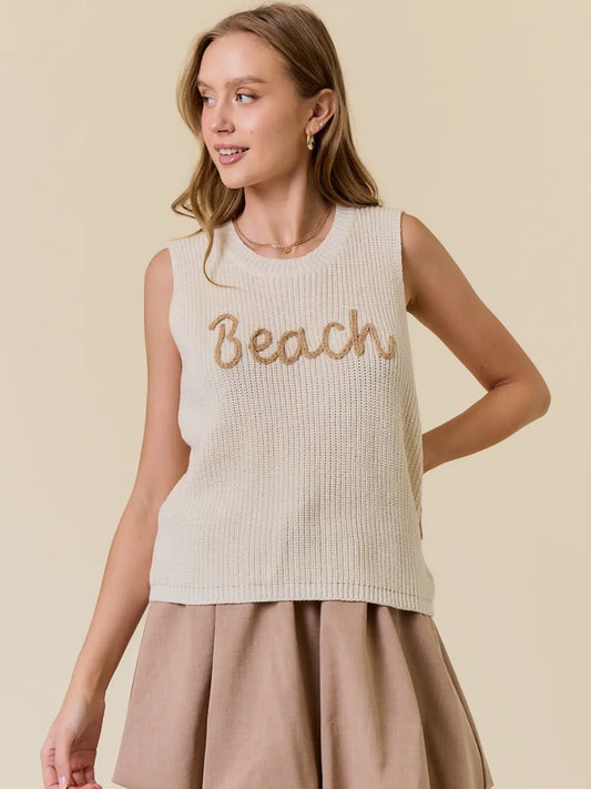 Beach Summer Sweater