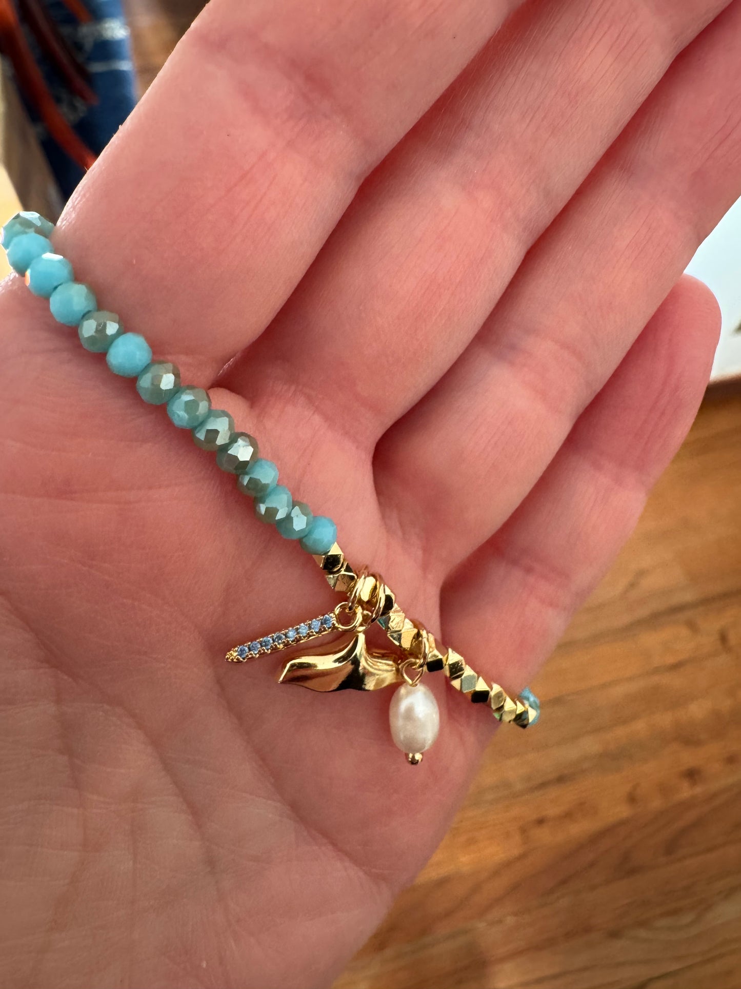 Beach Girl Beaded Coastal Bracelets by Splendid Iris