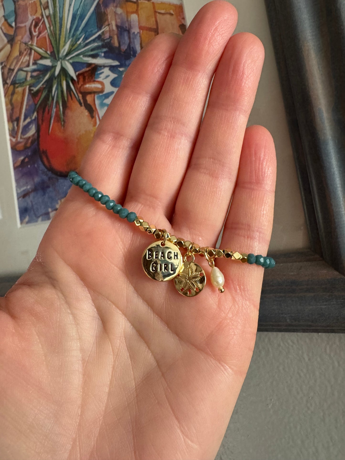 Beach Girl Beaded Coastal Bracelets by Splendid Iris