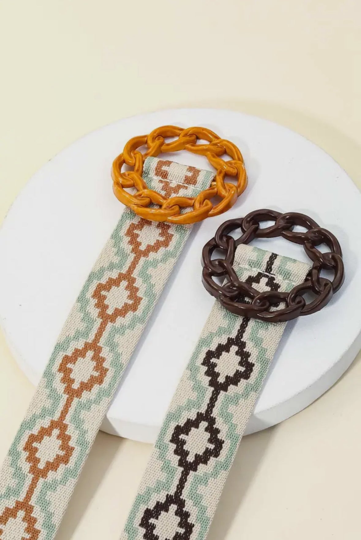 Boho Chain Buckle Belt