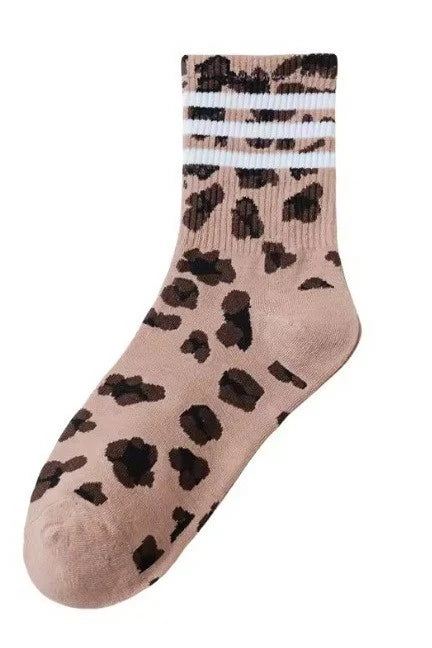 Leopard Print Socks