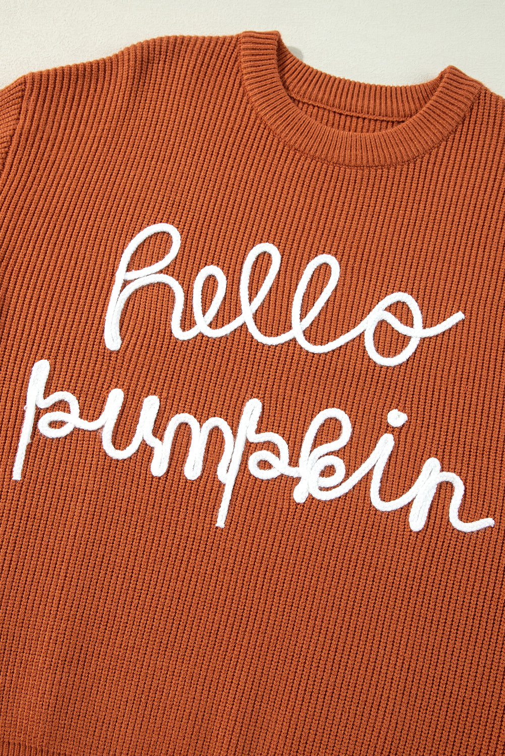 Hello Pumpkin Graphic Sweater
