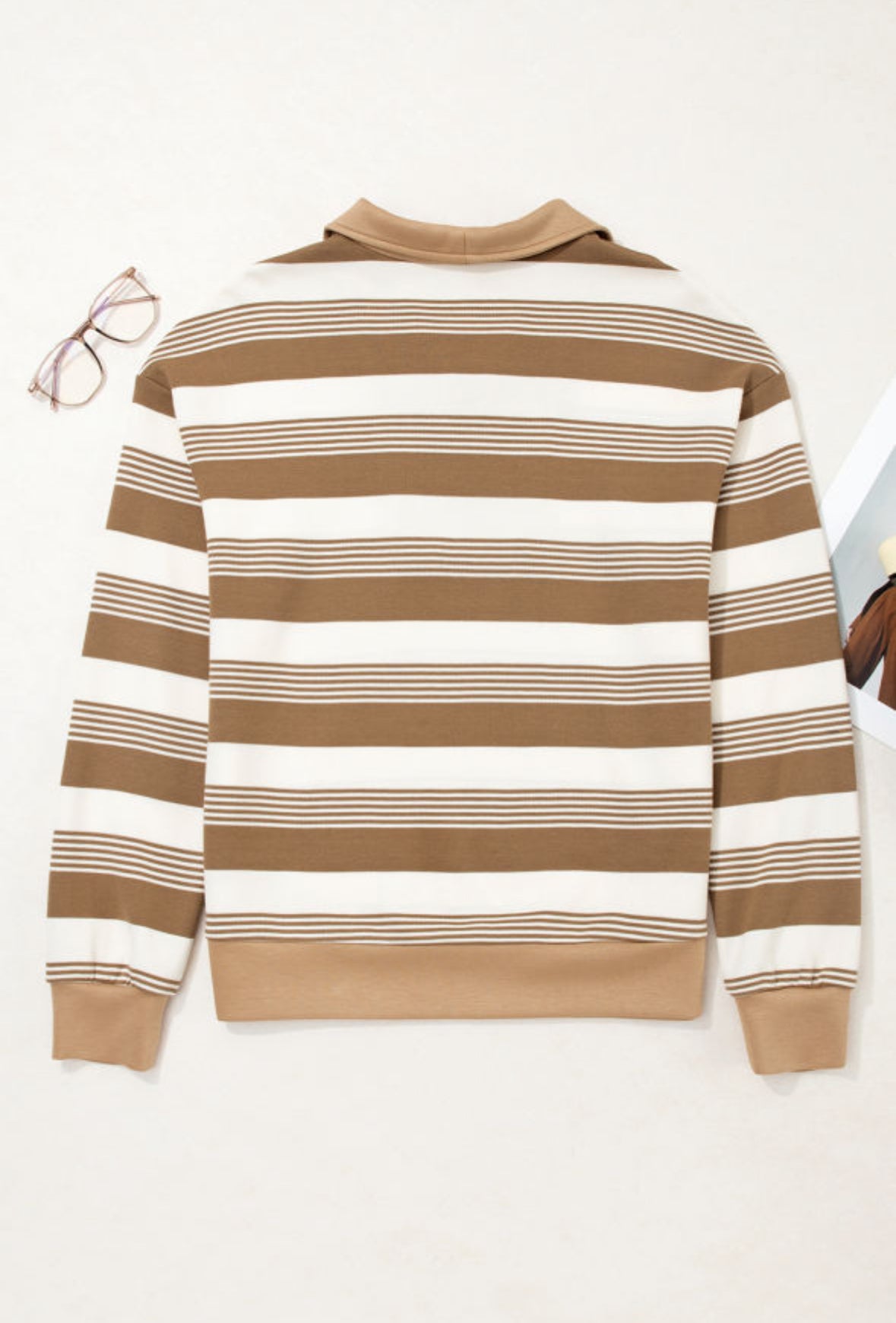 Fawn Striped Pullover