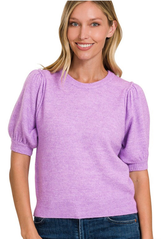 Lavender Fields Sweater
