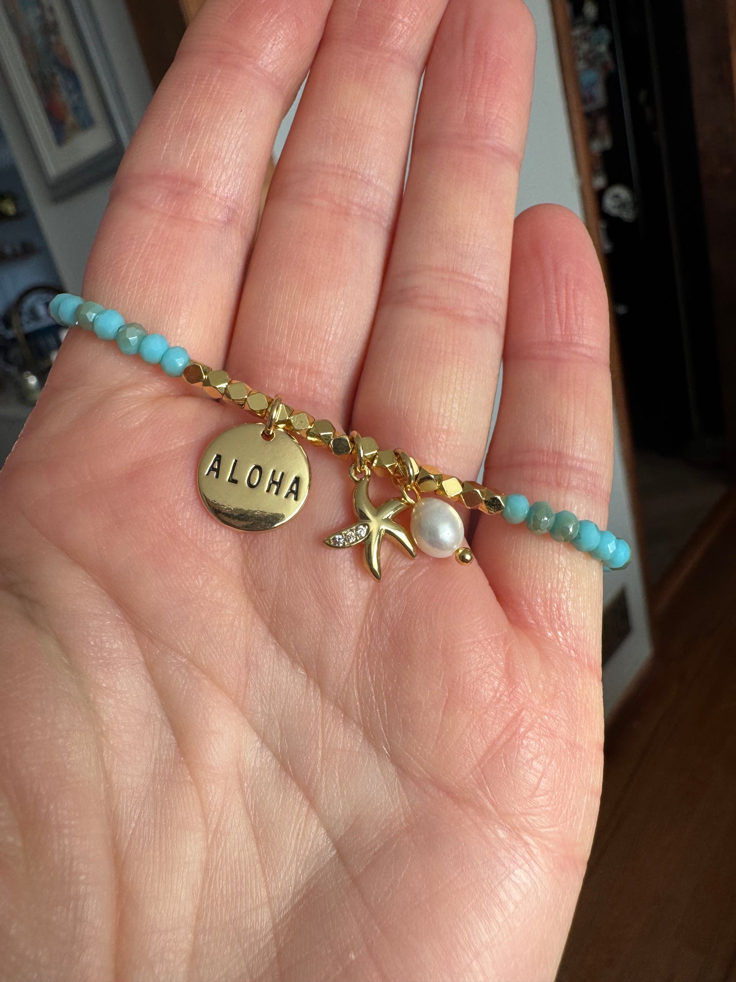 Beach Girl Beaded Coastal Bracelets by Splendid Iris
