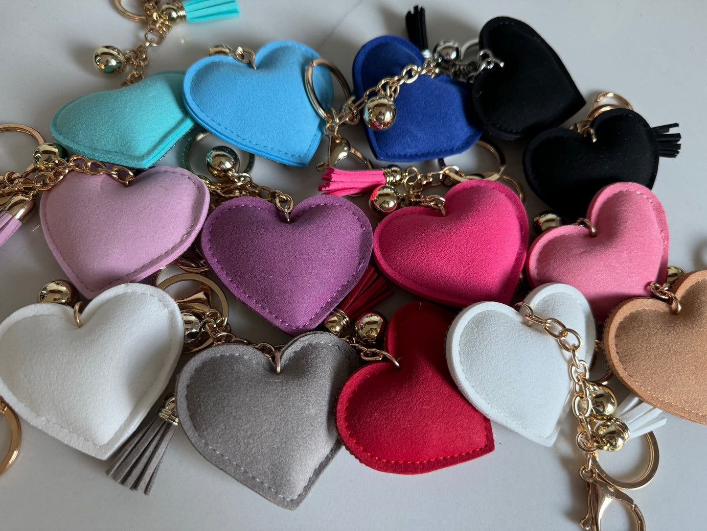 Crystal Heart Keychain