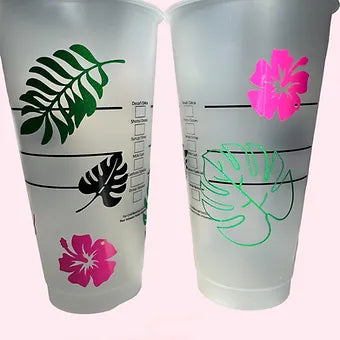 Beach Vibes Color Changing Tumbler