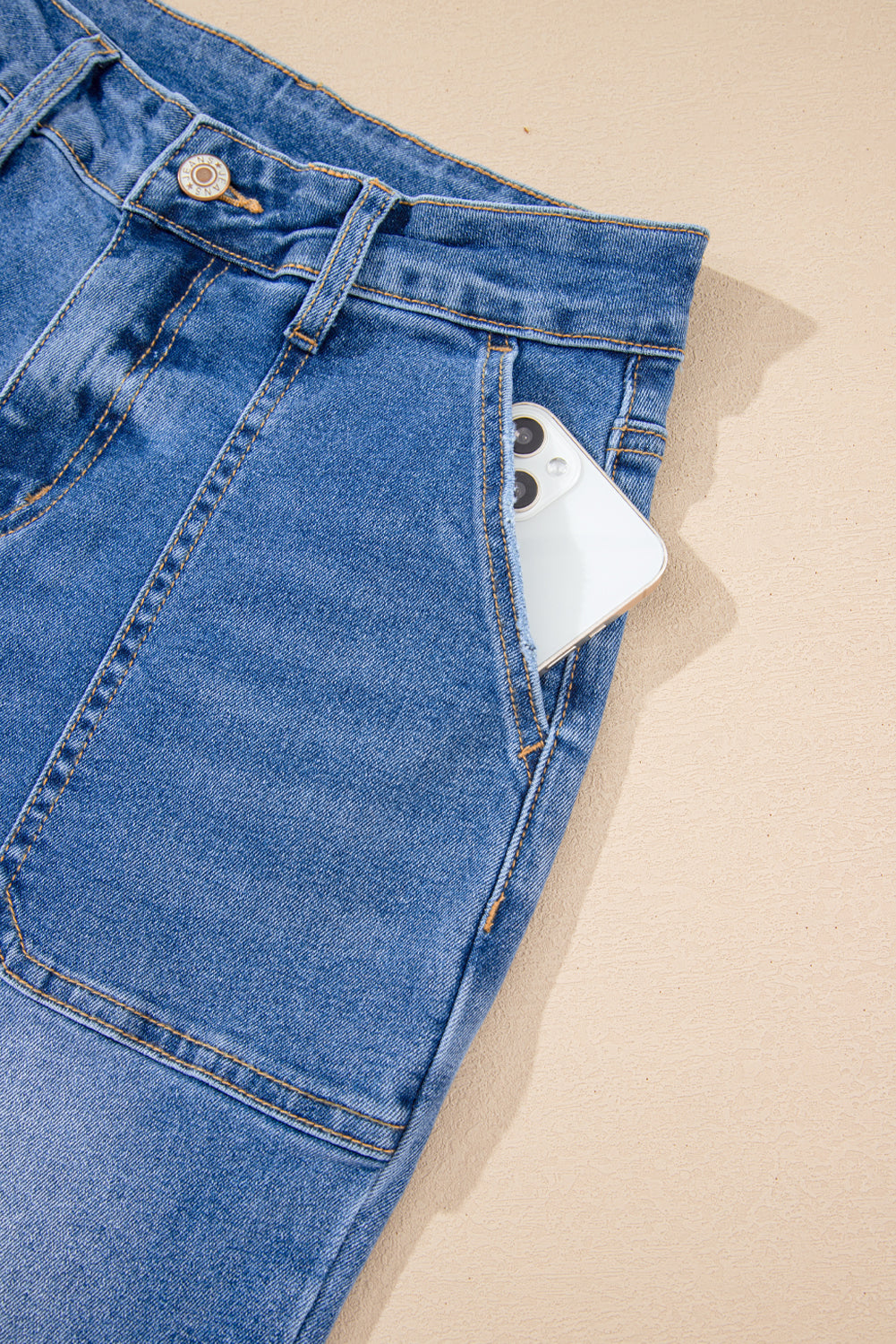 Fall Dream Cropped High Rise Jeans