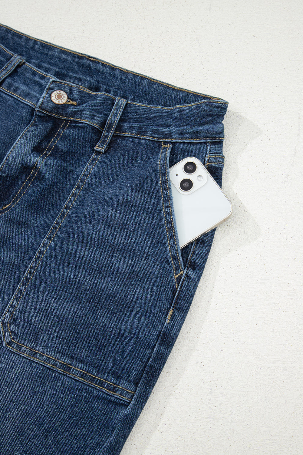 Fall Dream Cropped High Rise Jeans