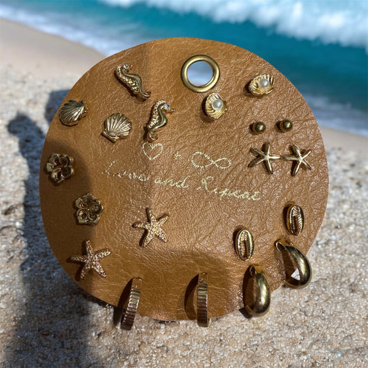 By the Sea Earring Set