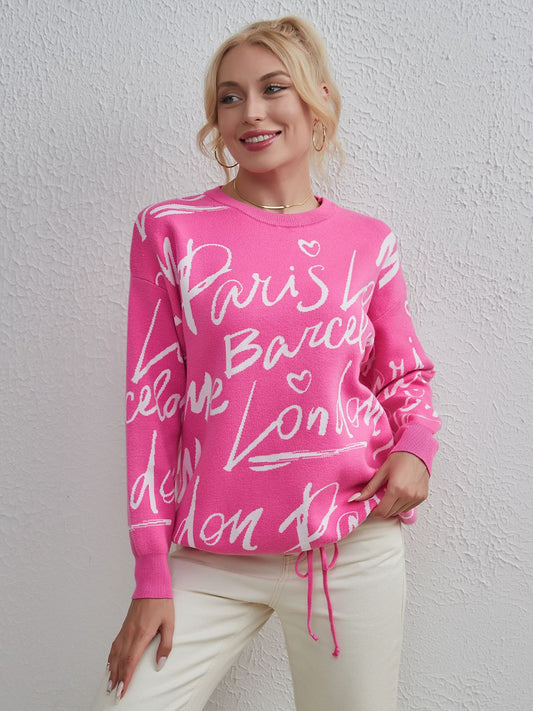 Round the World Round Neck Sweater