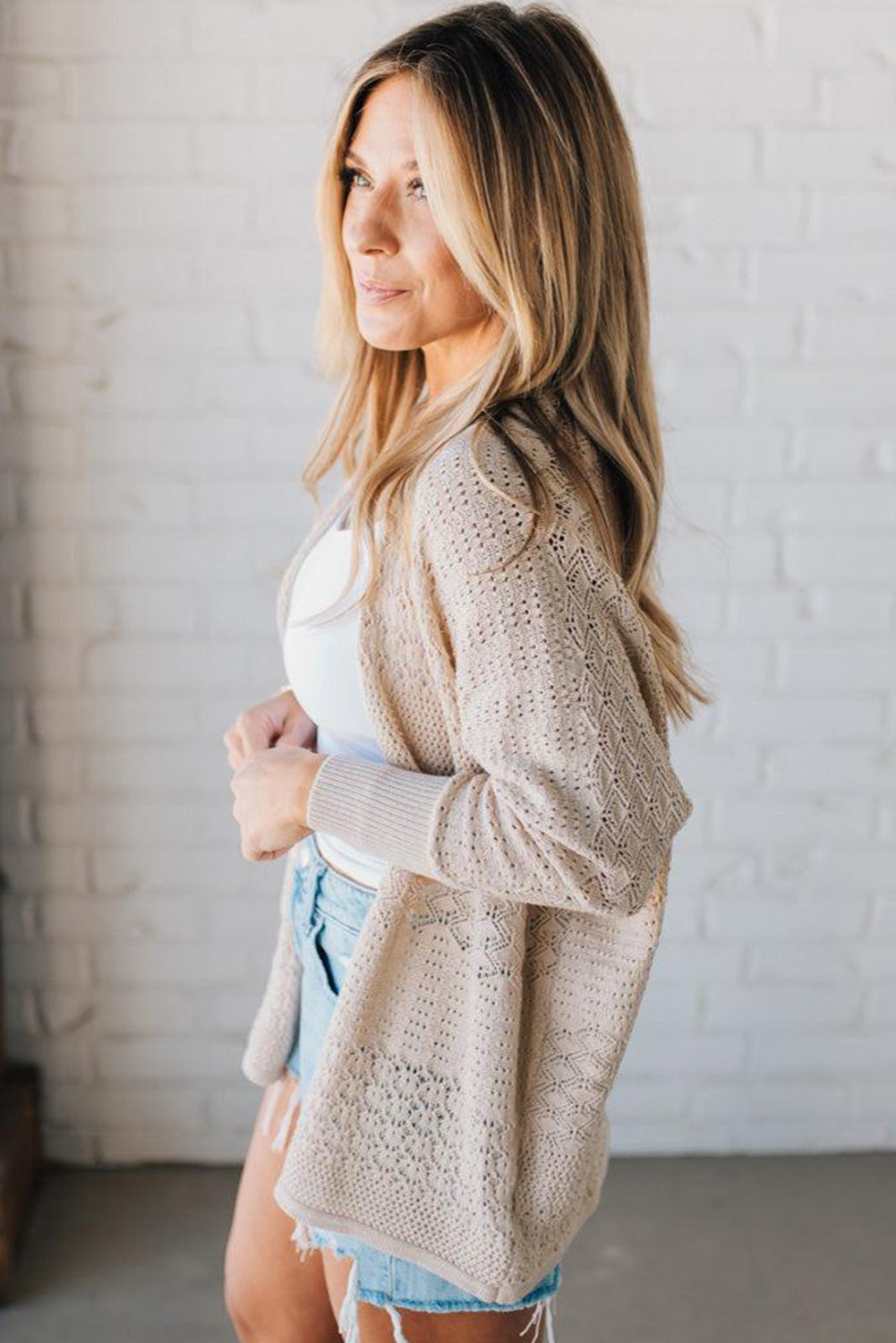Harlow Open Front Cardigan