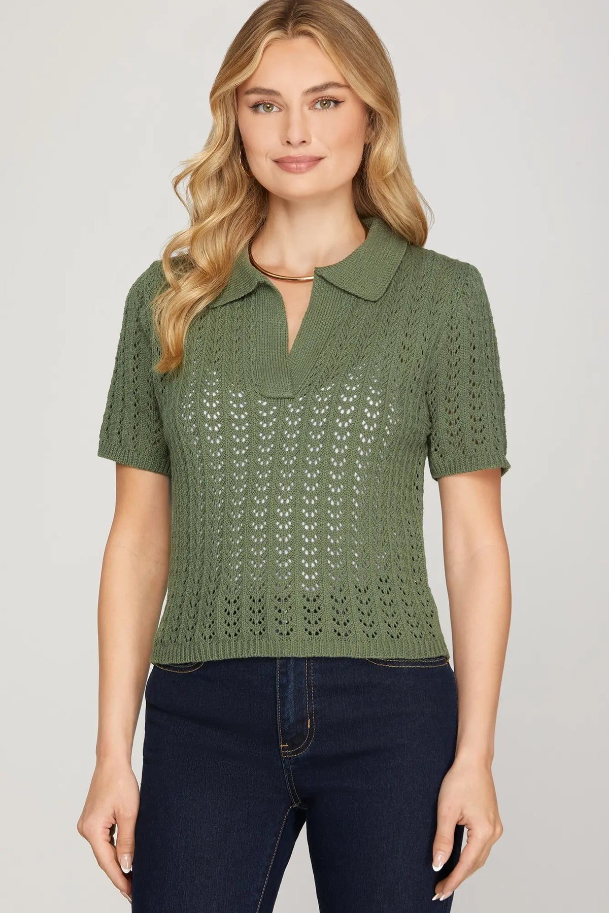 Olive Grove Sweater
