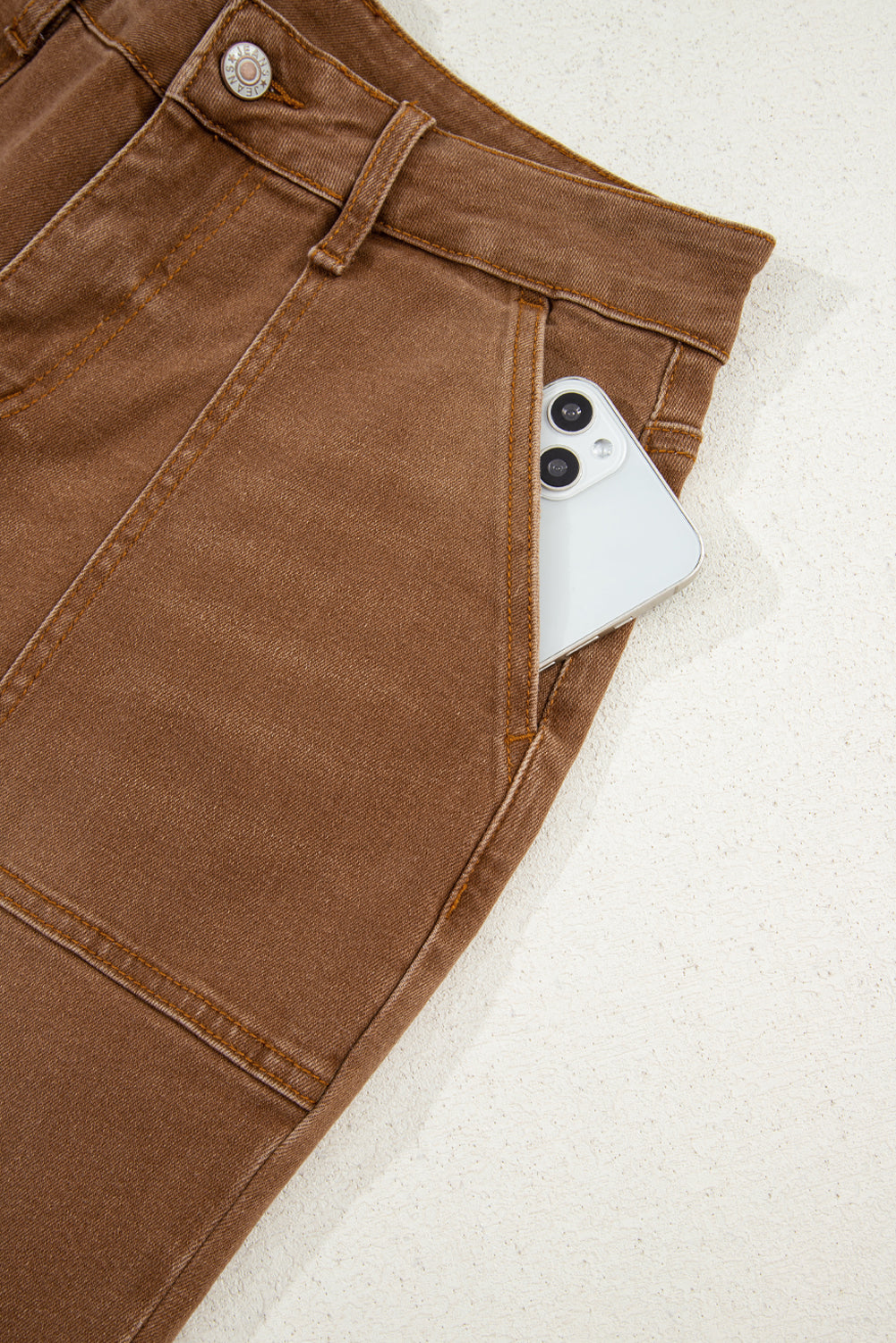 Fall Dream Cropped High Rise Jeans