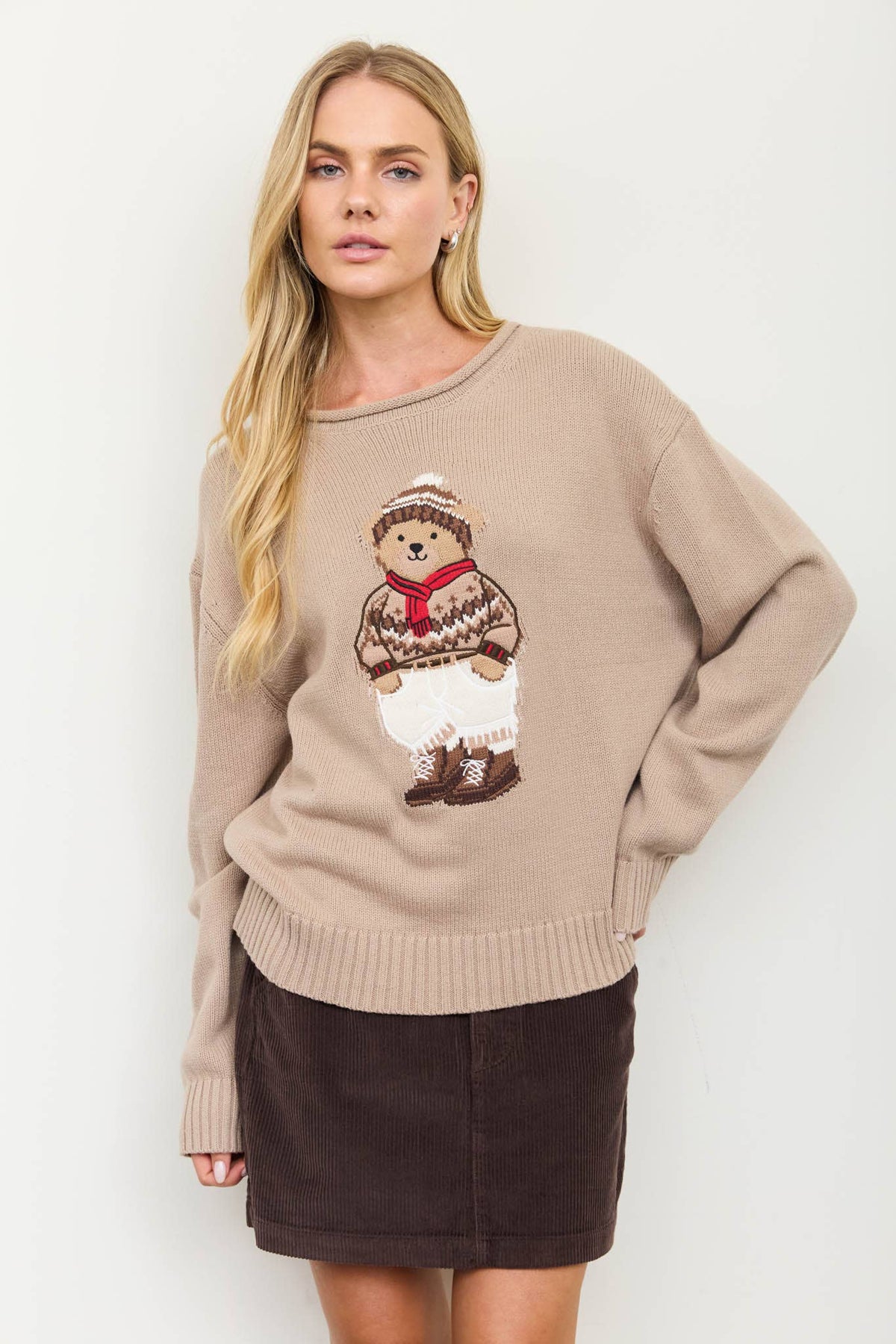 Teddy Does Winter Sweater