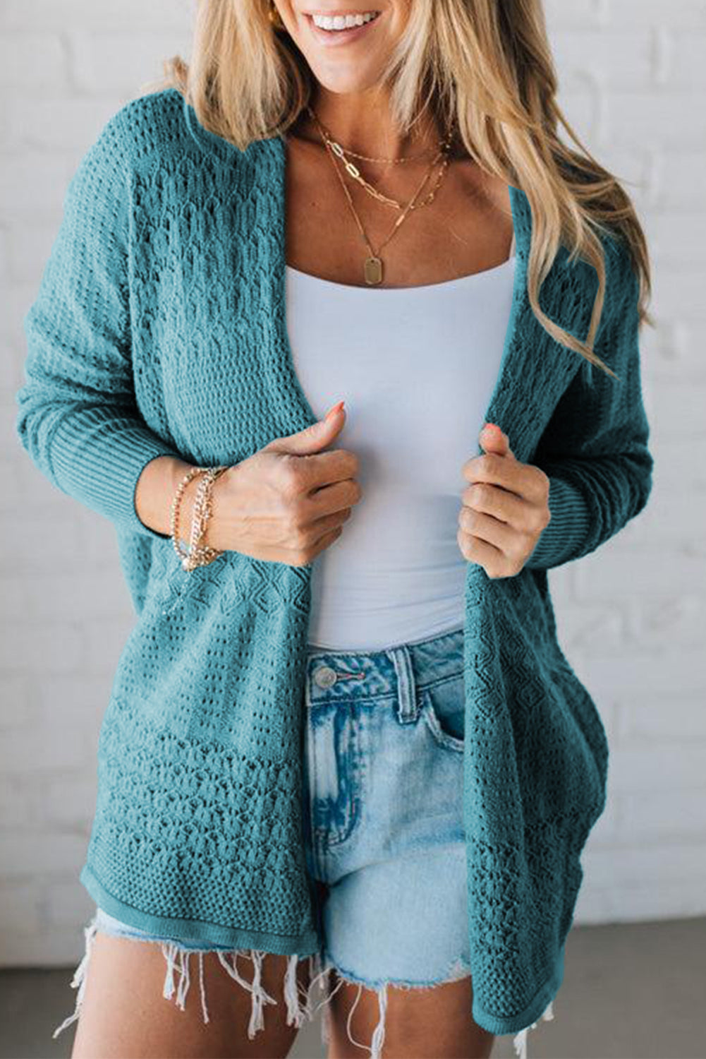 Harlow Open Front Cardigan