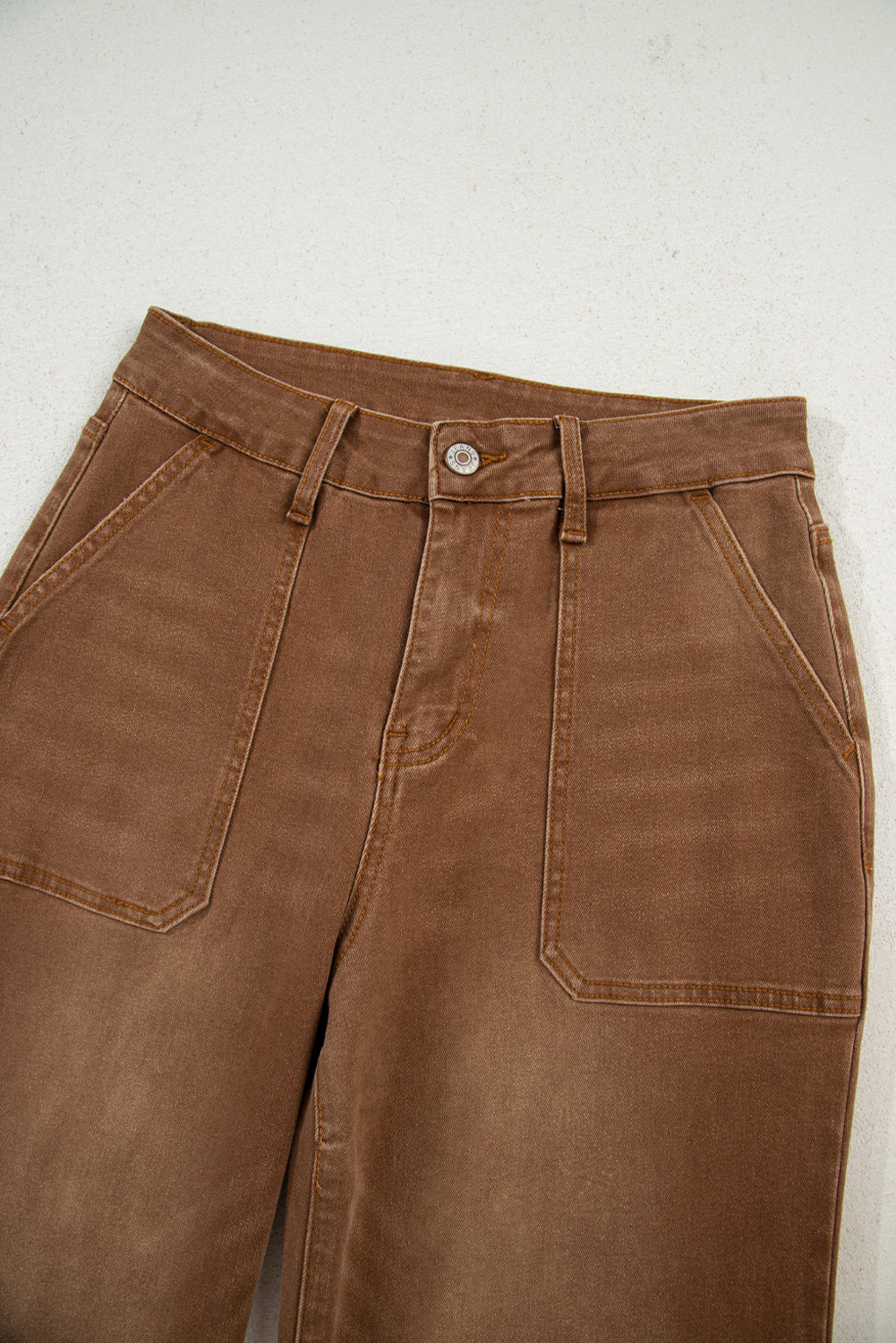 Fall Dream Cropped High Rise Jeans