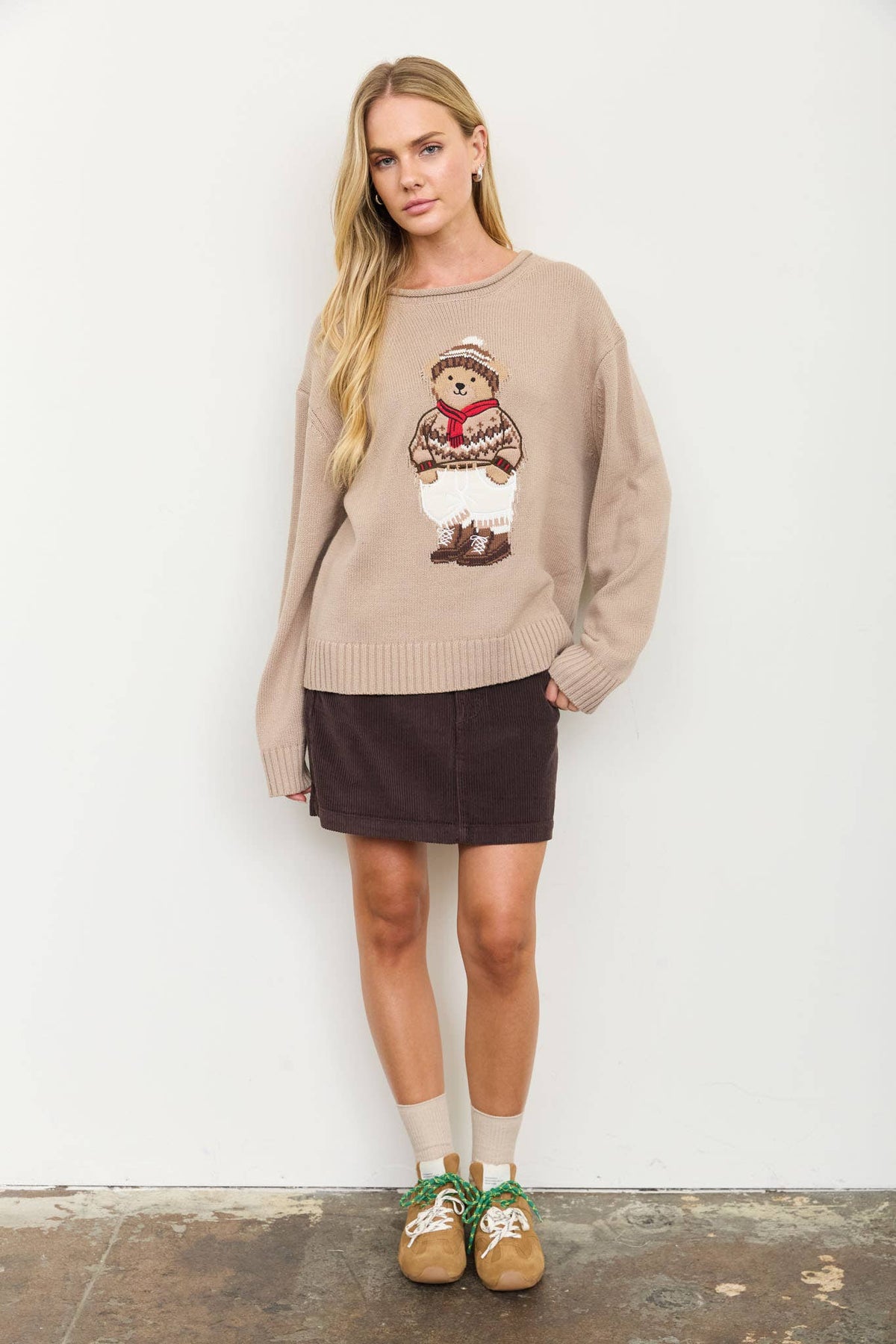 Teddy Does Winter Sweater
