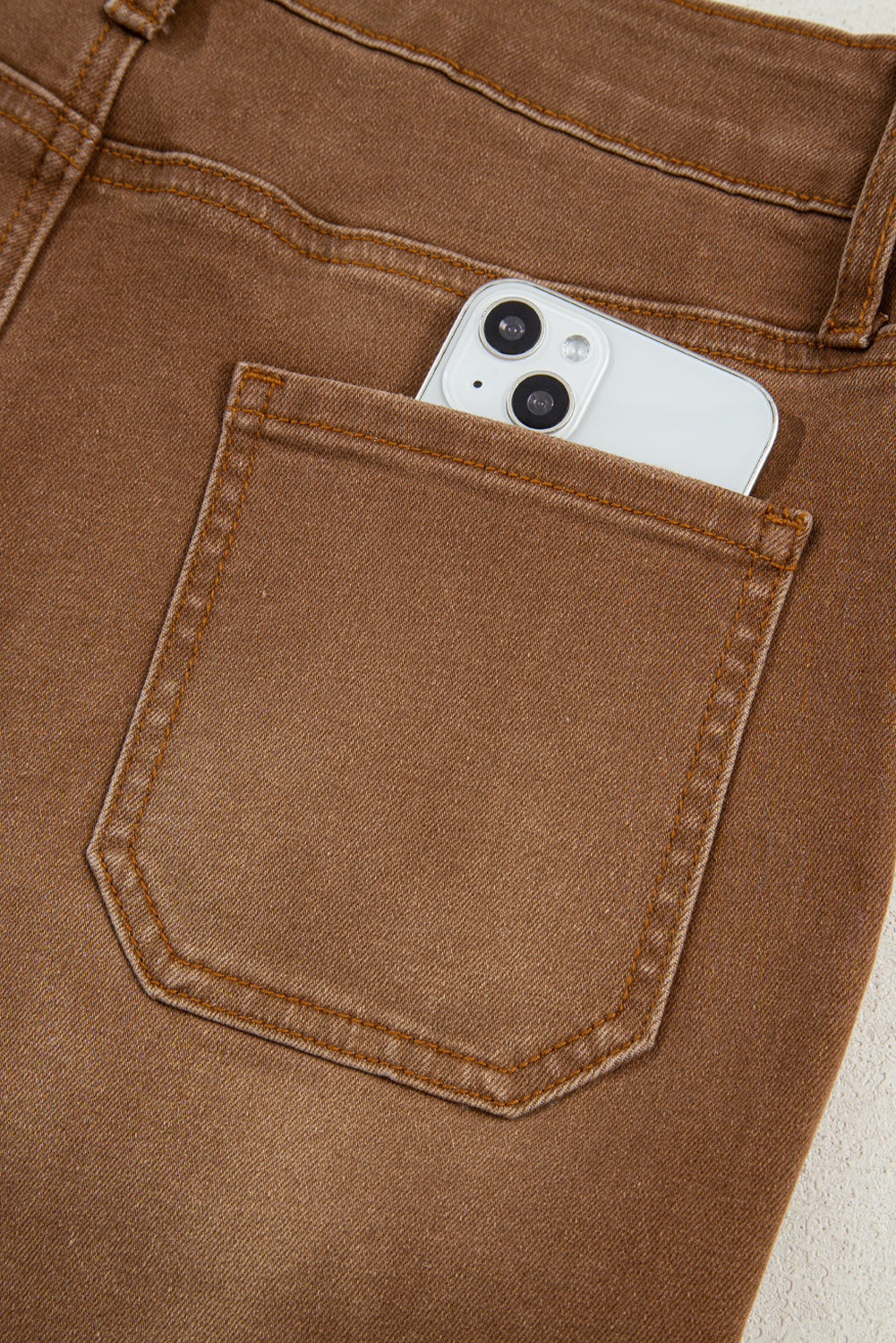 Fall Dream Cropped High Rise Jeans