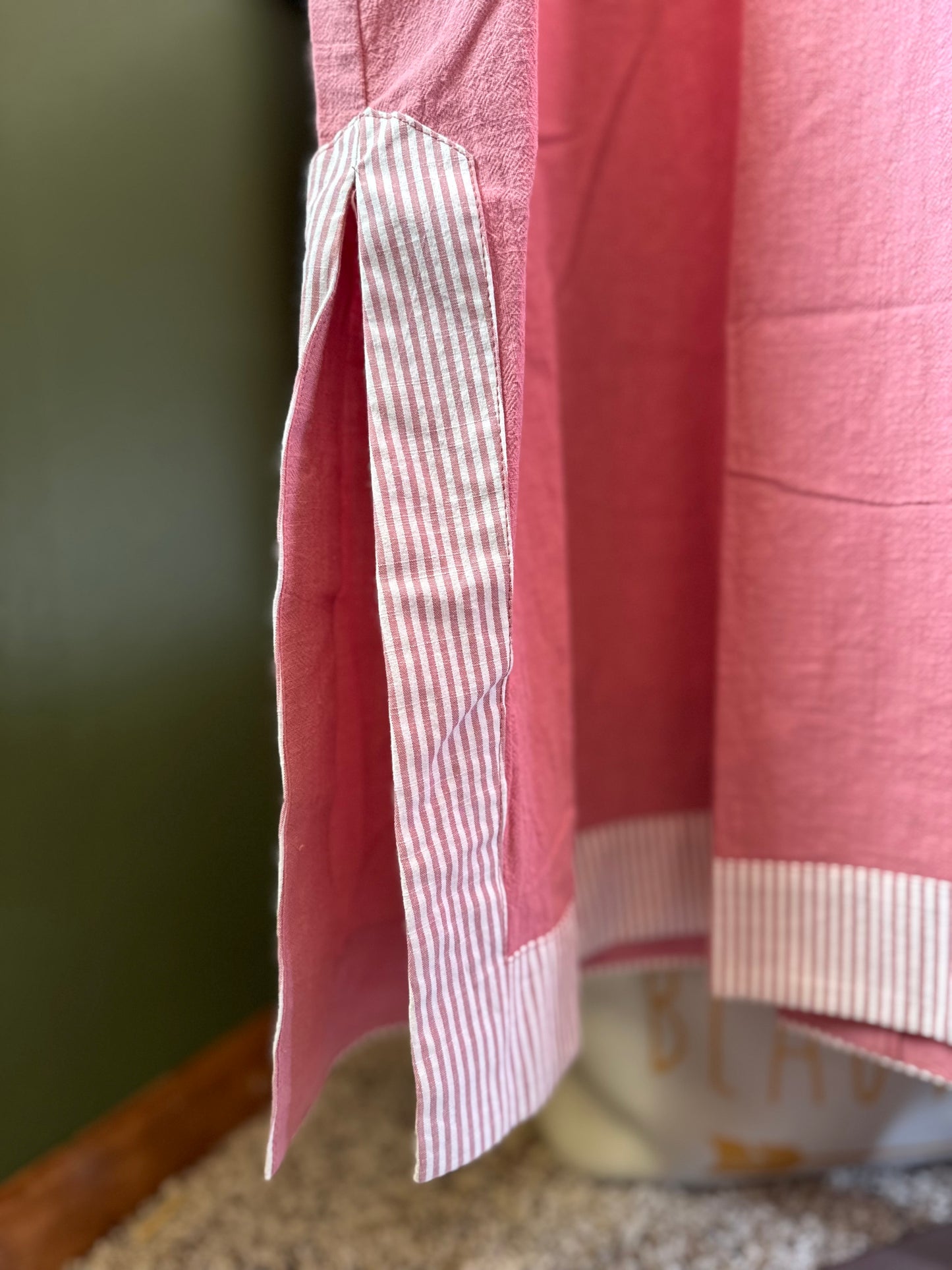 Umgee Embroidered Floral Midi Dress