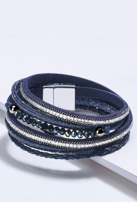 Multi-strand Leather Bracelet