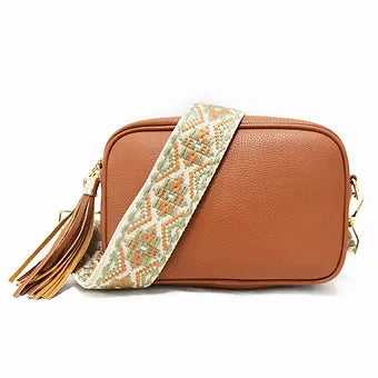 Single Zipper Crossbody Bag