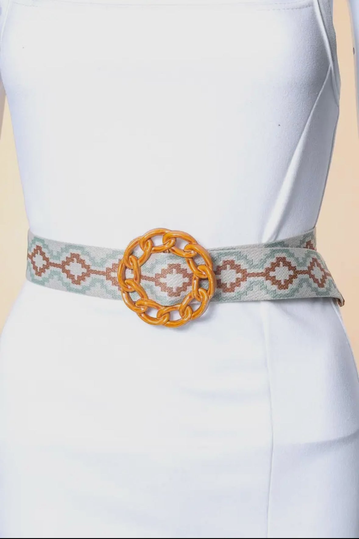 Boho Chain Buckle Belt