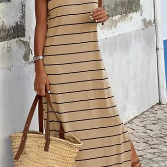 Striped Maxi Dress