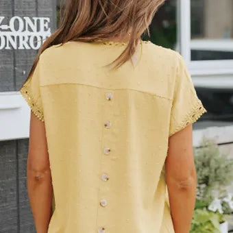 SALE- Swiss Dot Blouse