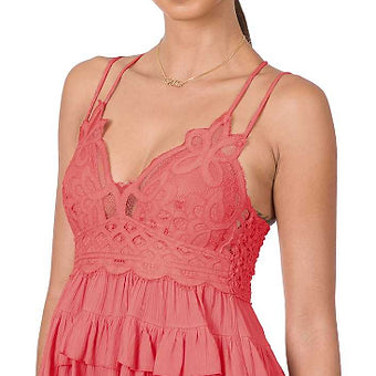 SALE- Zenana Lace Cami