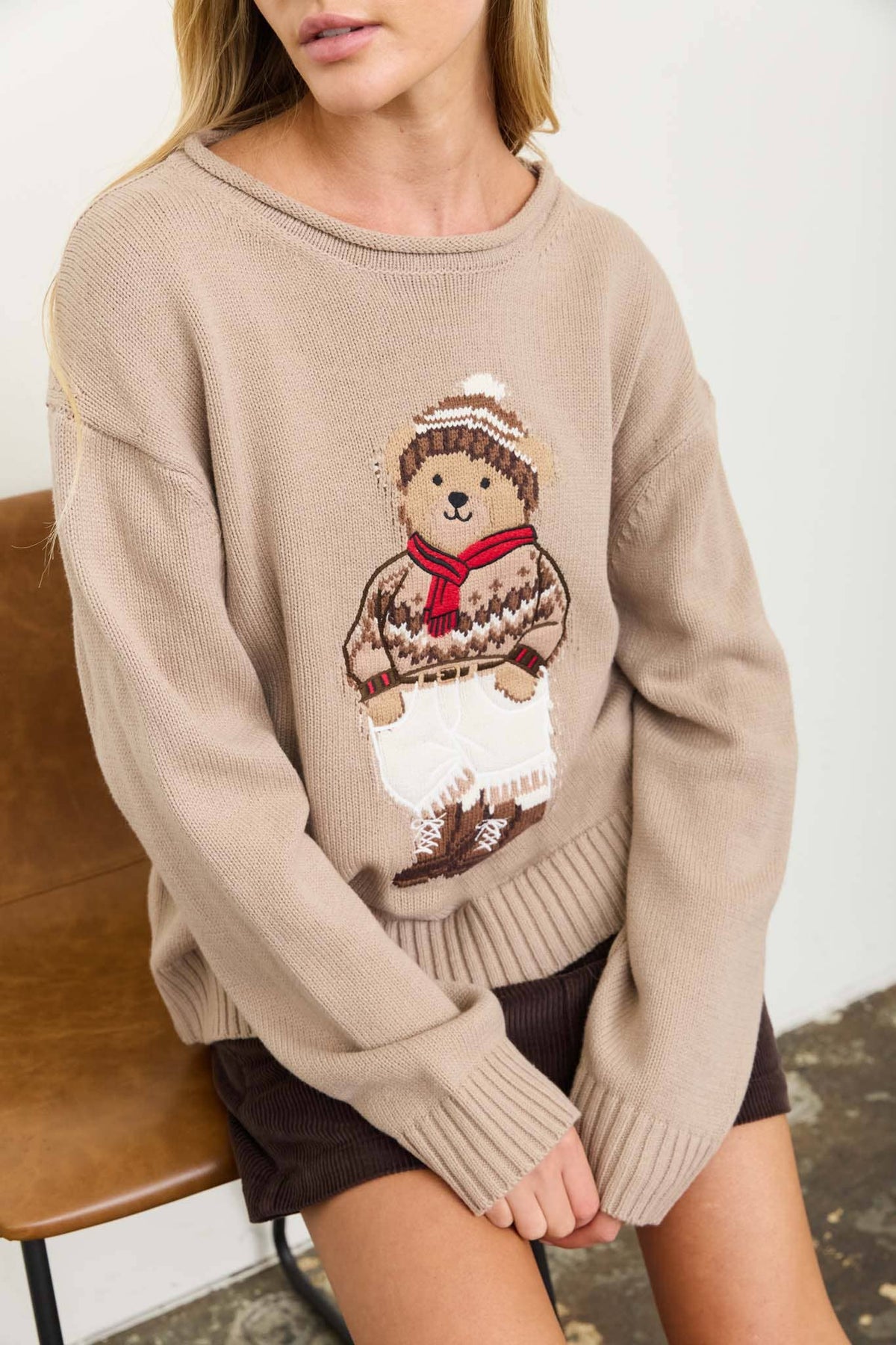 Teddy Does Winter Sweater