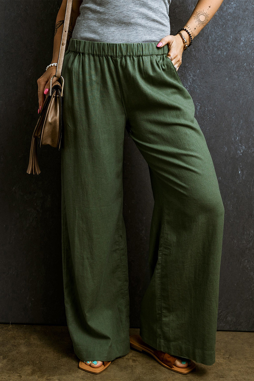 Here We Go Linen Pants