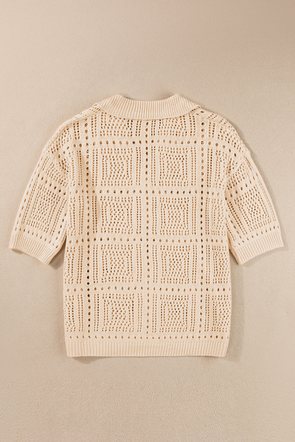 Hollowed Knit Sweater