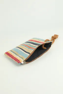 Multicolor Woven Bag